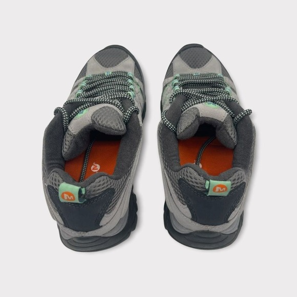 Merrell Womens Moab Ventilator Hiking Shoes Black J24466 Lace Up Leather Mesh 9M - Picture 7 of 12